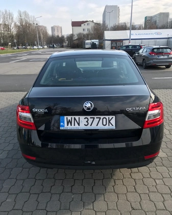 Skoda Octavia cena 64900 przebieg: 56000, rok produkcji 2018 z Warszawa małe 92